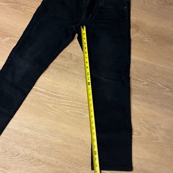 GAP 1969 Dark Blue Corduroy Skinny Pants Size 30 Excellent Condition - Picture 6 of 6